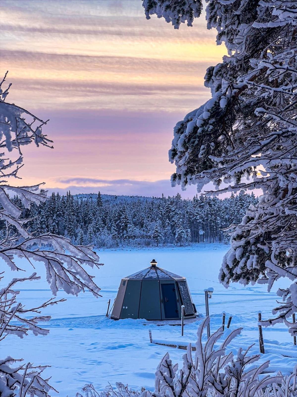Aurora Camp Kurravaara Villa Exterior photo