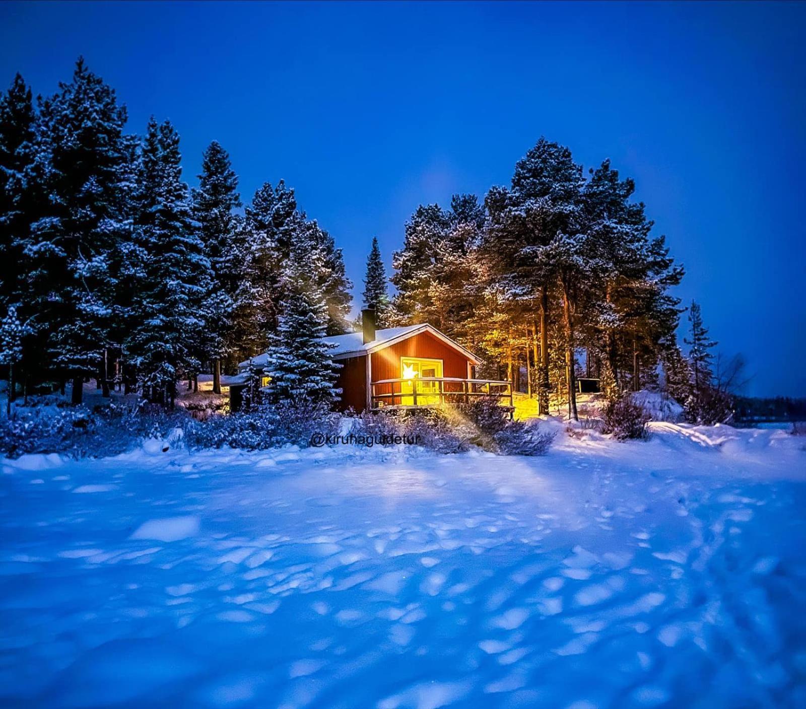 Aurora Camp Kurravaara Villa Exterior photo