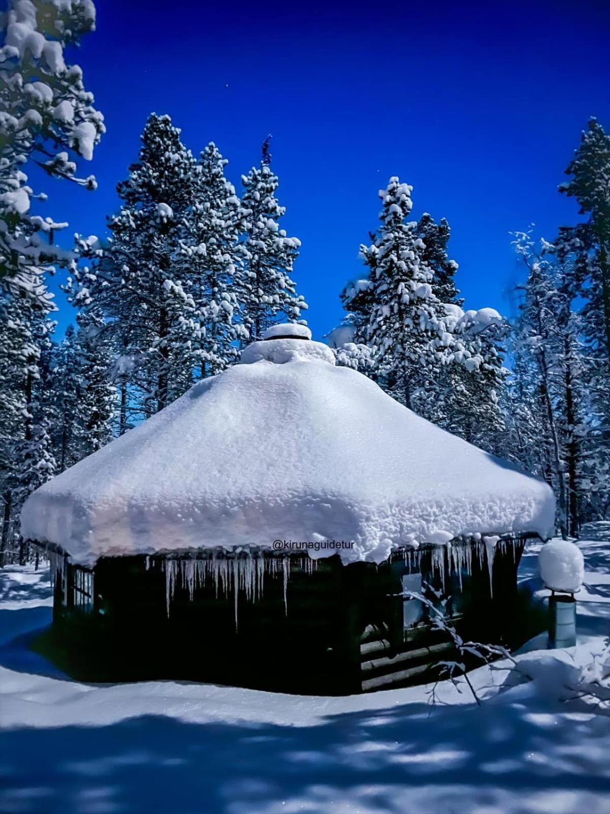 Aurora Camp Kurravaara Villa Exterior photo