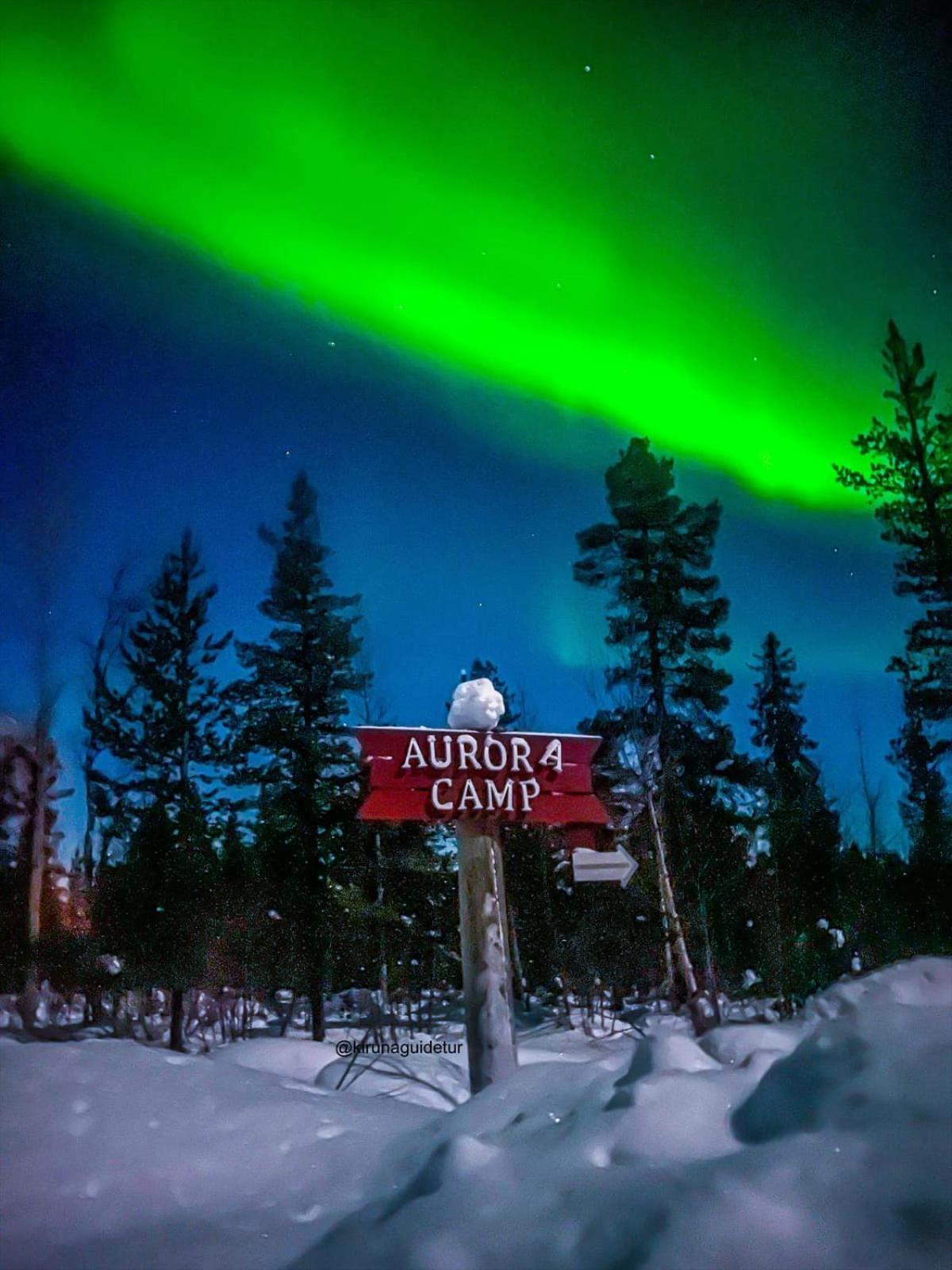 Aurora Camp Kurravaara Villa Exterior photo