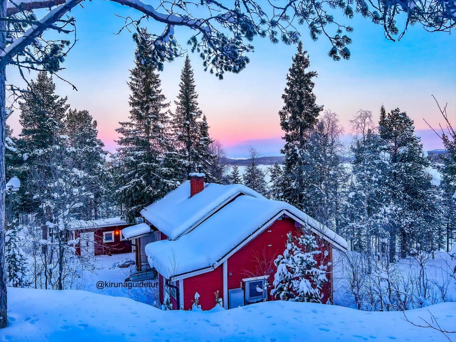 Aurora Camp Kurravaara Villa Exterior photo