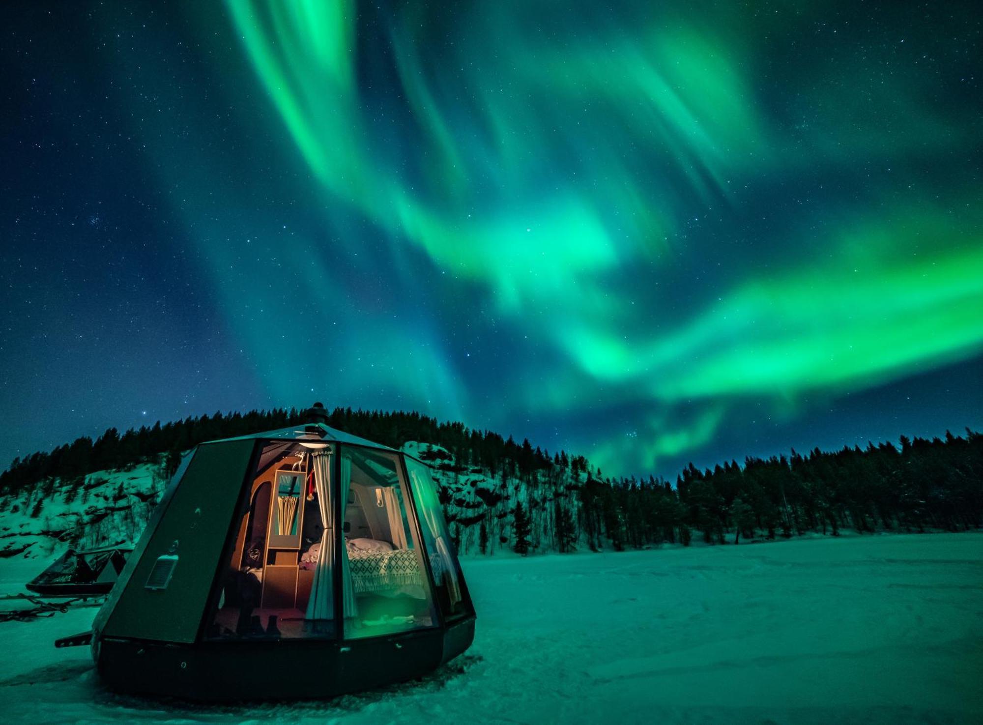 Aurora Camp Kurravaara Villa Exterior photo