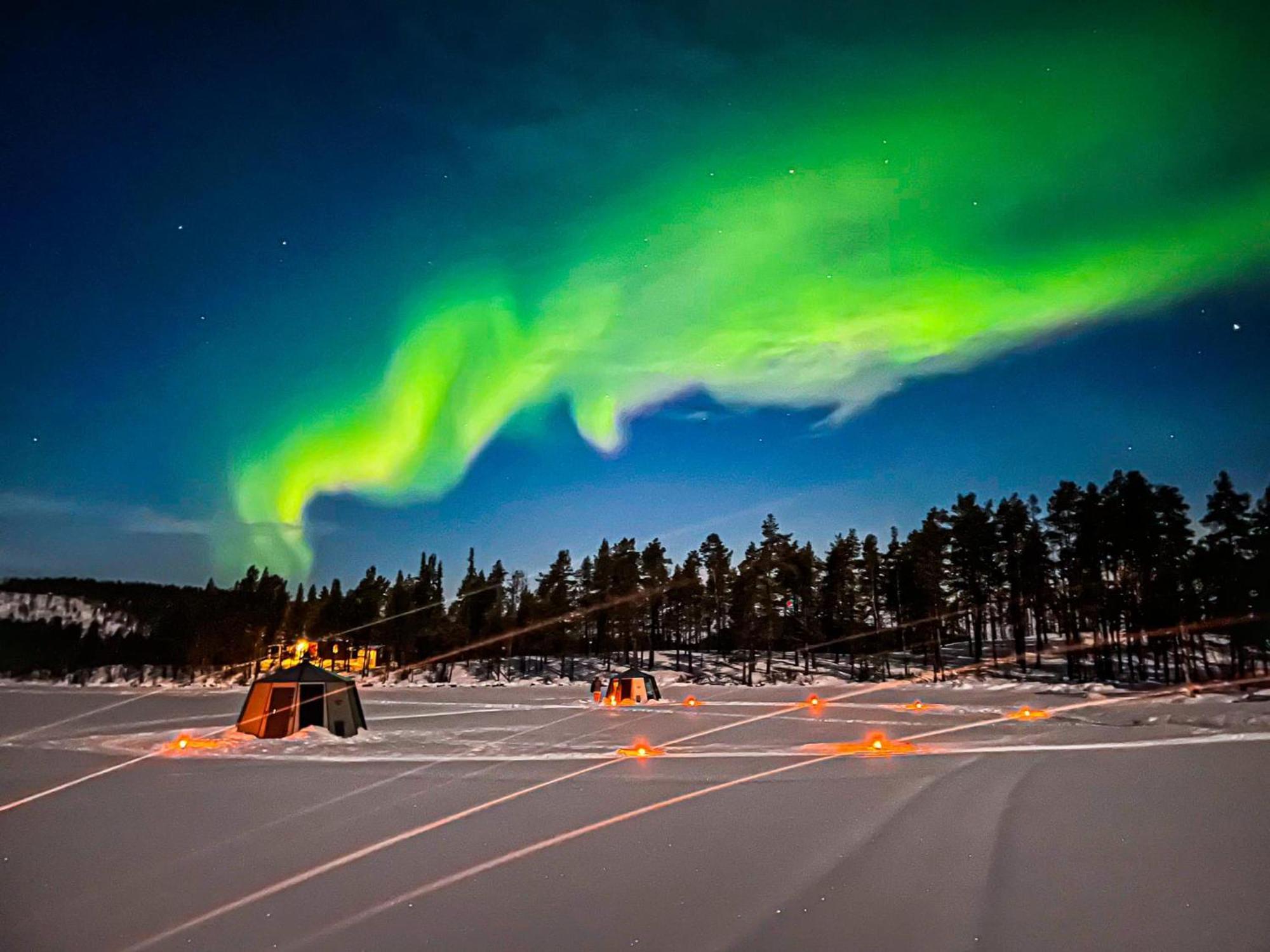 Aurora Camp Kurravaara Villa Exterior photo