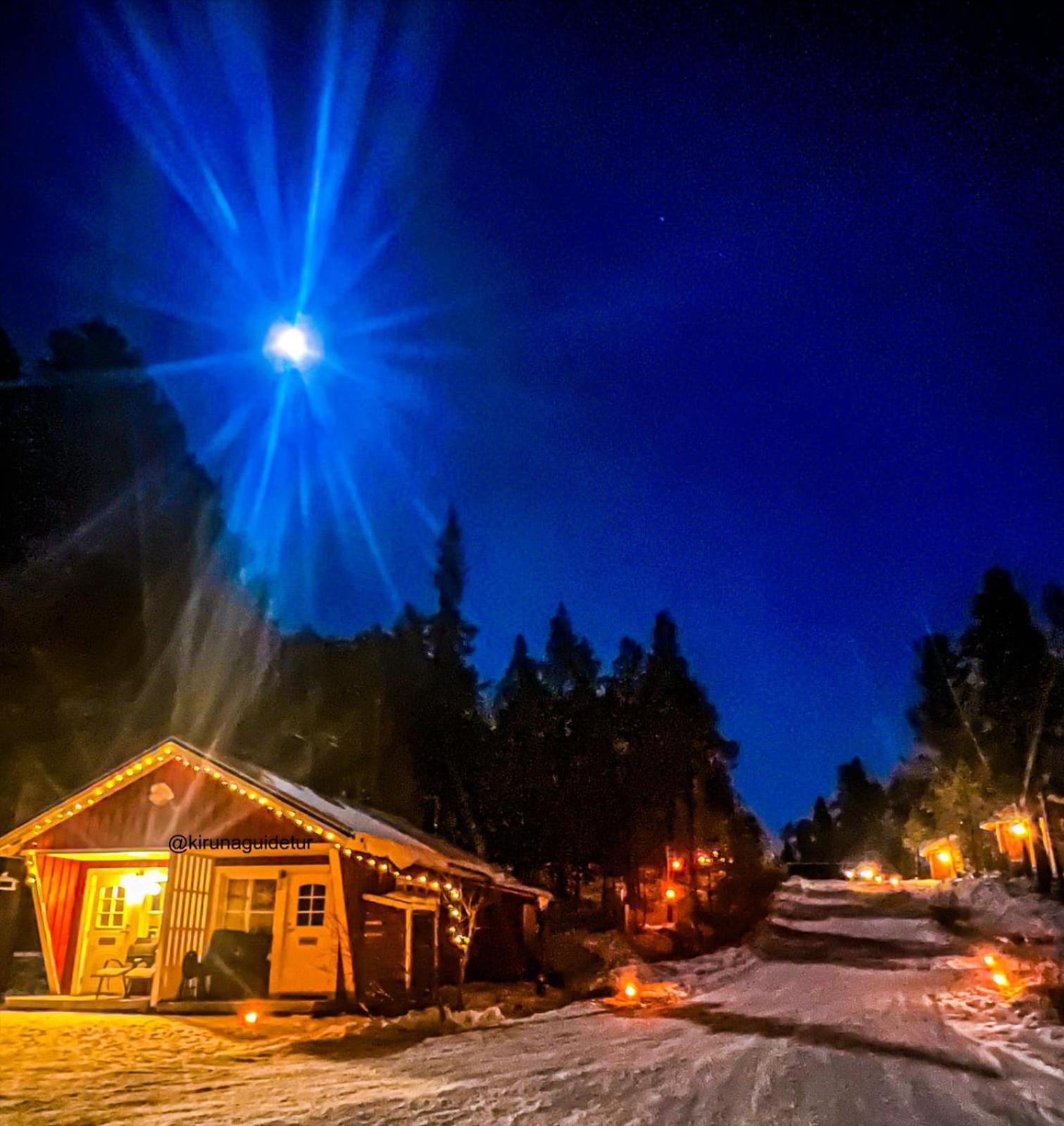 Aurora Camp Kurravaara Villa Exterior photo