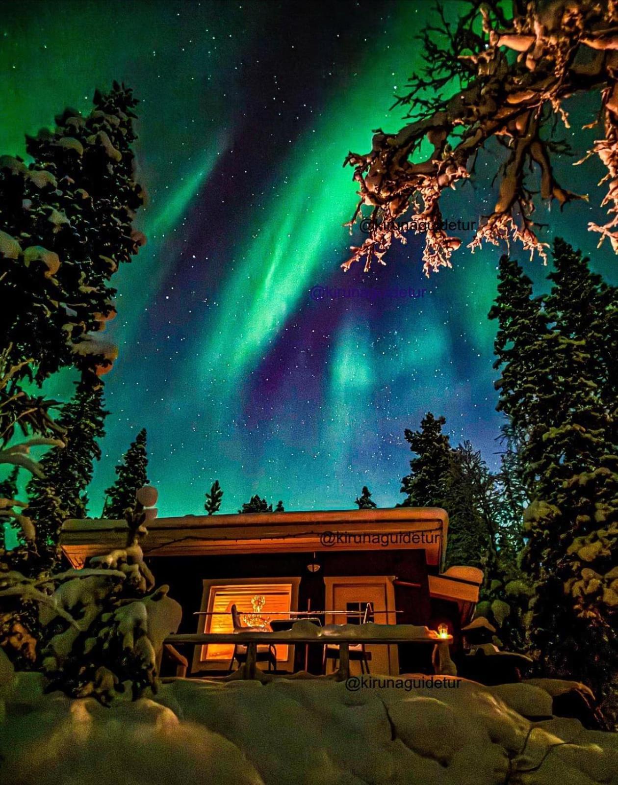 Aurora Camp Kurravaara Villa Exterior photo